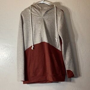 Vanilla Bay 3/4 zip up hoodie Women Size Large. Great condition